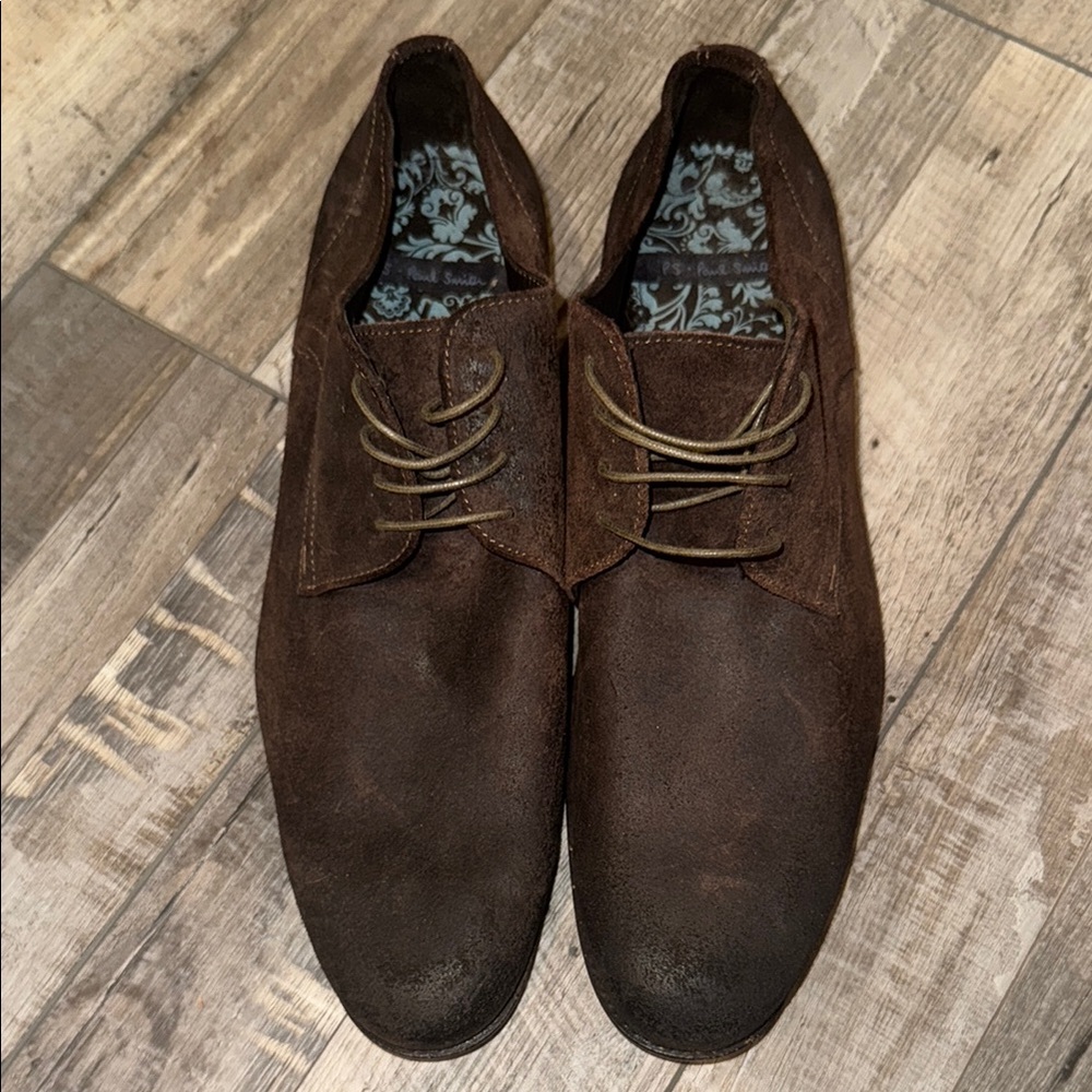 Men's Paul Smith Brown Leather Dress Shoes